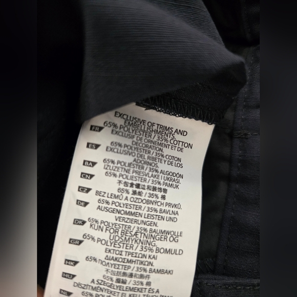 5.11 Tactical Taclite Pro Pants Men's 34x30 Navy Blue Regular Fit Ripstop Teflon - Picture 8 of 10